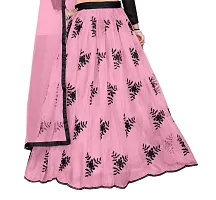 Nikudi Satin Lehenga Choli for Baby Girls Traditional Embroidered Comfortable Stylish and available in Vibrant Colors Perfect for Festivals and Special Occasions-thumb4