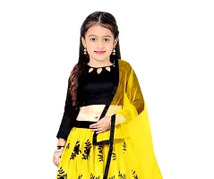 Nikudi Satin Lehenga Choli for Baby Girls Traditional Embroidered Comfortable Stylish and available in Vibrant Colors Perfect for Festivals and Special Occasions-thumb3