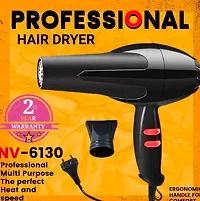 UDTA BHARAT.......Professional Salon Hair Dryer For MEN and WOMEN with 2 Speed and 2 Heat Setting Removable Filter and Airflow Nozzle (BLACK 1800 WATT)-thumb3