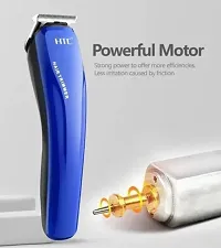 UDTA BHARAT .......AT-528 Electric Hair trimmer for men Rechargeable Hair Cutting Machine adjustable for men Beard Hair Trimmer, beard trimmers for men, beard trimmer for men with 4 Size combs (Blue)-thumb2