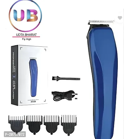 UDTA BHARAT.....528 Electric Hair trimmer for men Shaver Rechargeable Hair Machine adjustable for men Beard Hair Trimmer, beard trimmers for men, beard trimmer for men with 4 combs (Black)-thumb0