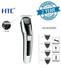 HTE AT-538 Electric Hair trimmer for men Shaver Hair Machine adjustable for men Beard Hair Trimmer, beard trimmers for men, beard trimmer for men with 4 combs (Black)-thumb3