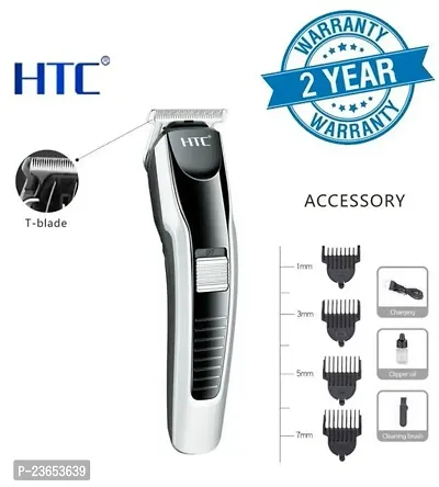 HTE AT-538 Electric Hair trimmer for men Shaver Hair Machine adjustable for men Beard Hair Trimmer, beard trimmers for men, beard trimmer for men with 4 combs (Black)-thumb4