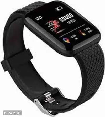 IDS116 SMART BRACELET WATCH IT SUPPORTS ONLY NOTIFICATION (black)-thumb0