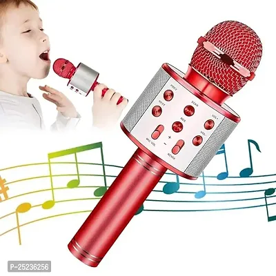 WS-858 Toy MIc for Girls Gifts,Karaoke Microphone for Kid Toys Age 3-5, Diwali/Birthday/Kids Gifts(MULTICOLOR)