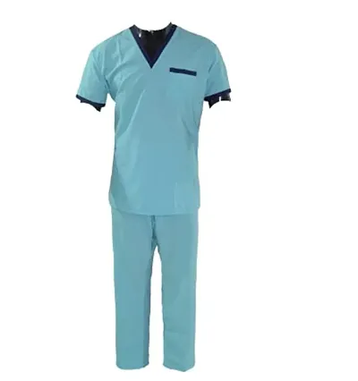 Unisex Kurta Pyjama For Doctors_Rblue