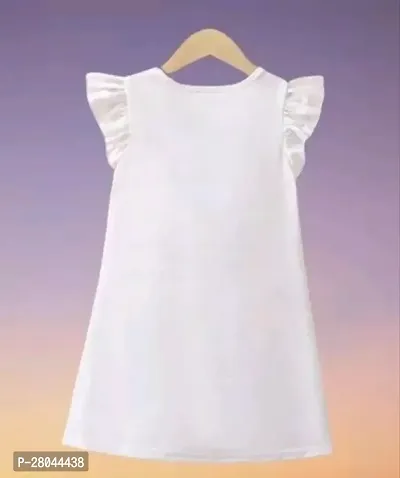 Pinkwhite Girls Frock Dress-thumb4