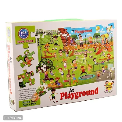Floor Puzzle For 4+ Age Kids108 Piece At Playground-thumb0