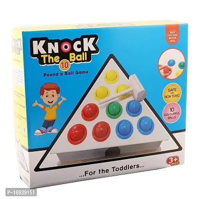 Knock The Ball 10 Balls Pound A Ball Game For 3+ Age Kids