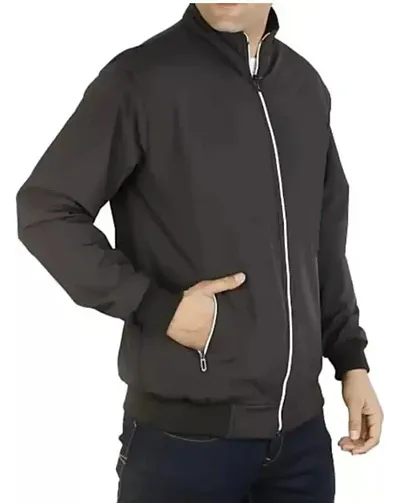 Jacket For Men Casual Zipper Bomber For Winter