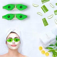 Aloe Vera Cool Gel Eye Mask for Eye Patches Remove Dark Circles Fatigue Cool Eyes Patch Pads Pack of 2-thumb1