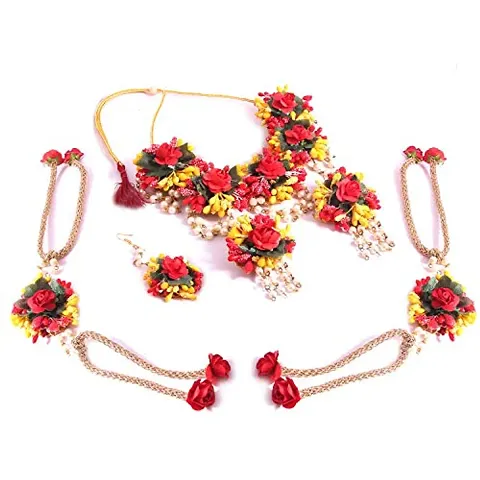 Balika Vadhu Jewellery Designer Jwellery Set for Women & Girls (Mehandi/Haldi /Bridal/Baby Shower/Marriage/Wedding)