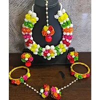 Balika Vadhu Jewellery Designer Multi Jwellery Set for Women  Girls (Mehandi/Haldi /Bridal/Baby Shower)-thumb2