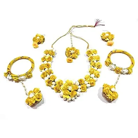 Balika Vadhu Jewellery Designer Jwellery Set for Women & Girls (Mehandi/Haldi/Bridal/Baby Shower)