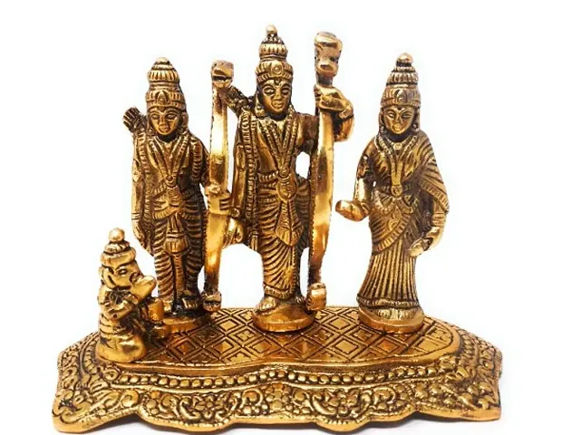 Golden Metal Figurines