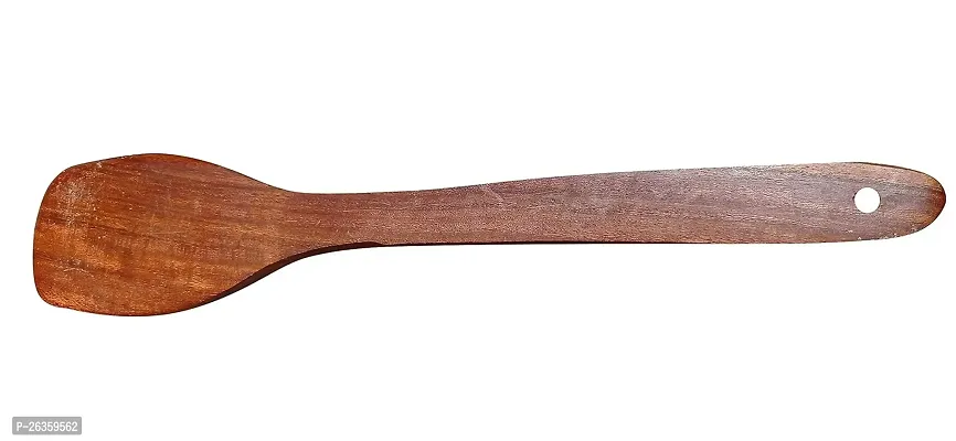 Sublime Arts Cooking Spoon (Set of 2) / DOI Spoon / Ladle Spoon Sheesham Wood  Kitchen Tool, Table Ware-thumb0