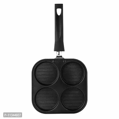 Orange Non- Stick Pancake/Mini Uttapam Tawa Platina Series with Nylon Spatula-thumb0