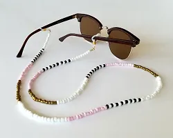 Zoya Gems  Jewellery Multi Color Eyeglass  Mask Chain- Beaded Eyeglass Holders- Sunglass Necklace-thumb2