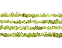 Zoya Gems & Jewellery Peridot beads, 3-5mm chip, green stone beads, nugget gemstone beads strand, A grade natural pearidot beads, beading Necklace-thumb1