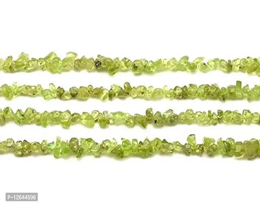 Zoya Gems & Jewellery Peridot beads, 3-5mm chip, green stone beads, nugget gemstone beads strand, A grade natural pearidot beads, beading Necklace-thumb2