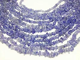Zoya Gems & Jewellery Tranzanite Chip Stone Beads Strand - 32 inch Full Strand ~ 3-7mm Chips, Stone Nuggets - 1 strand Necklace-thumb2