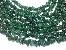 Zoya Gems  Jewellery Green Aventurine Chip Stone Beads Strand - 36 inch Full Strand ~ 3-7mm Chips, Stone Nuggets - 1 strand Necklace-thumb1