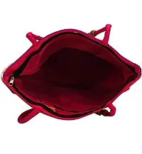 Zoya Gems & Jewellery Pink Rajasthani Collection and Ethnic Cotton Silk Handmade Handbag for Women-thumb2