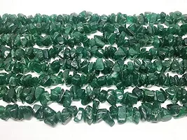 Zoya Gems  Jewellery Green Aventurine Chip Stone Beads Strand - 36 inch Full Strand ~ 3-7mm Chips, Stone Nuggets - 1 strand Necklace-thumb3