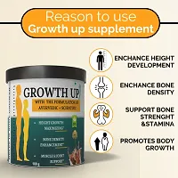 Growth up Powder - Ayurvedic Height Increase Formula for Height Enhancer of the Body After 18, Height Increase Medicine-thumb2