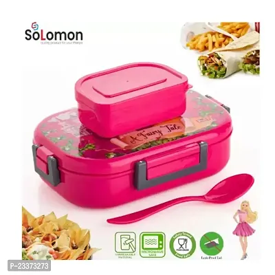 Solomon reg; Premium Quality KIDDOS Steel lunch box 4 Containers Lunch Box  (800 ml)-thumb5