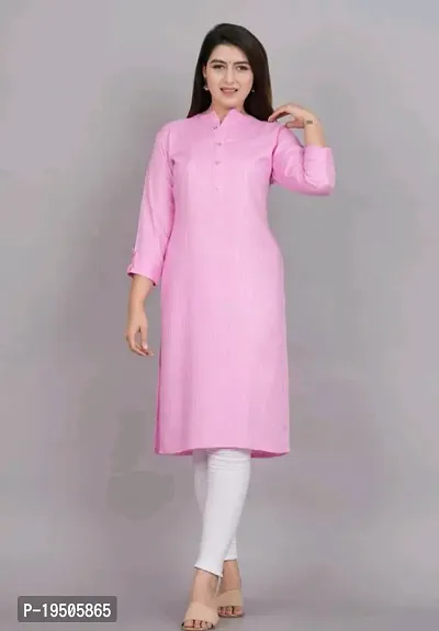 Stylish Rayon Kurta For Women-thumb0