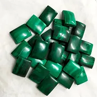 7.25 Ratti 6.89 Carat Natural Malachite 1 Piece Rectangle Shape Dana Firang Loose Gemstone Crystal Healing-thumb1