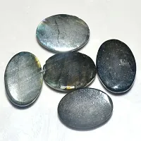 8.25 Ratti 7.5 Carat Natural Labradorite 1 Piece Oval Shape Morpankhi Loose Gemstone Astrology Chakra Healing-thumb3