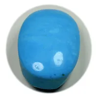 Stylish Turquoise Loose Gemstone 4.25 Ratti 3.86 Carat Oval At Wholesale Rate-thumb2