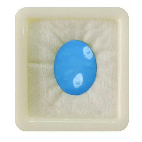 Stylish Turquoise Gemstone Oval Firoja