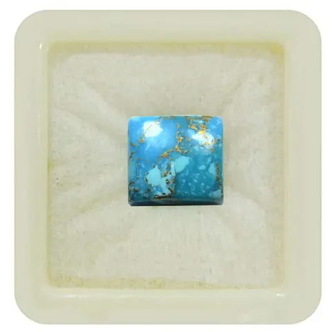 Alluring Gemstone 2.25 Ratti 2.04 Carat Firoza Square Shape Chakra Healing