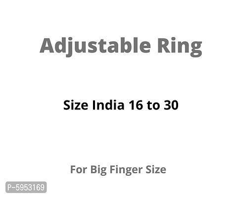Natural Gold Plated Adjustable Green Indian Emerald 3.25 Ratti Stone Ring Oval Shape Faceted Cut For Men's & Women In Size 16 To 30-thumb5