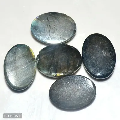 12.25 Ratti 11 Carat Natural Labradorite 1 Piece Oval Shape Morpankhi Loose Gemstone Crystal Healing Ratan-thumb4