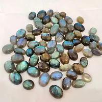 12.25 Ratti 11 Carat Natural Labradorite 1 Piece Oval Shape Morpankhi Loose Gemstone Crystal Healing Ratan-thumb1