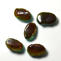 7.25 Ratti 6.89 Carat Natural Arizona Turquoise 1 Pcs Firoza Oval Shape Loose Gemstone Crystal Healing Ratan-thumb3