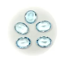 5.25 Ratti 4.77 Carat Natural Blue Topaz Oval Shape Nila Pukhraj Loose Gemstone Astrology Ratan 1 Pcs-thumb3