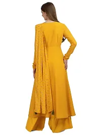 Fancy Anarkali long Kurti  with Dupatta Set-thumb2