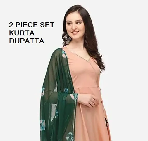 New In II Trendy Kurti with Dupatta Set