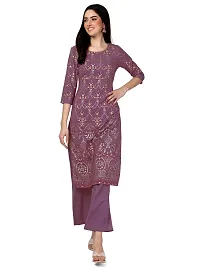 Fancy Anarkali long Kurti with Bottom Set-thumb1