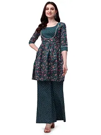 Fancy Anarkali long Kurti with Bottom Set-thumb3