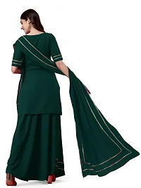 Classic Kurta, Bottom and Dupatta Set for Women-thumb1