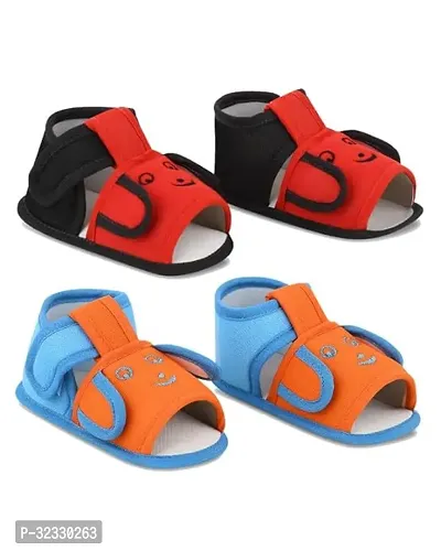 Stylish New Born Baby Sandal Shoes - Pack of 2