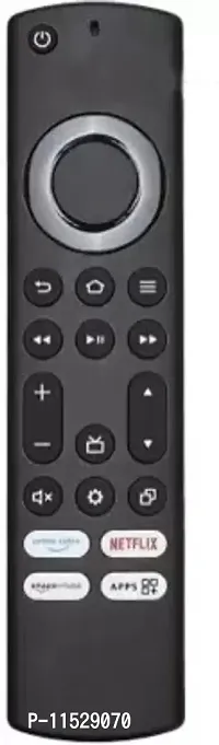 Crm-01156 TV Compatible For Fire TV LED Remote Control Croma Remote Controller -Black-thumb0
