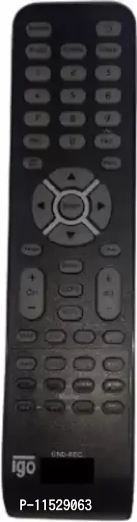 Igo TV Remote Control With Recording Function Onida Igo Remote Controller -Black-thumb0