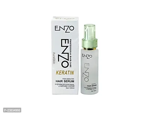 Enzo Keratin Hair Serum - Hair Growth and Density Booster for Women and Men | hair growth serum-thumb0